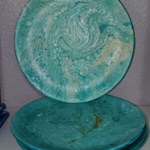 5.5 round ceramic saucers